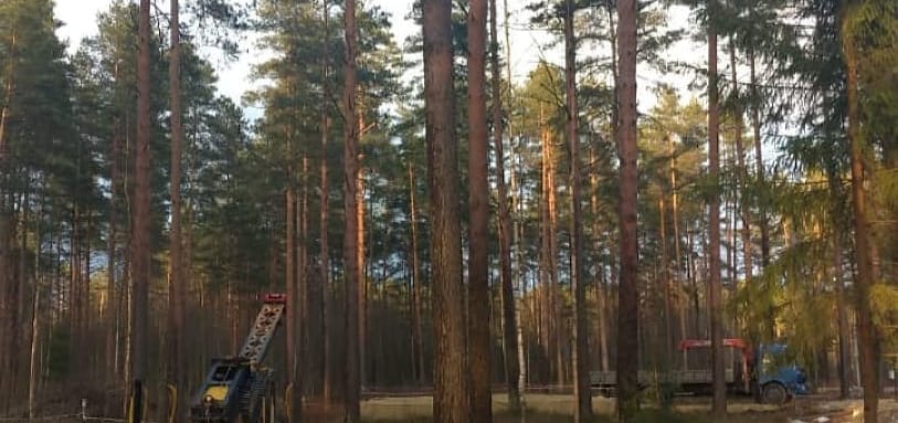 Фундамент на забивных ЖБ сваях
