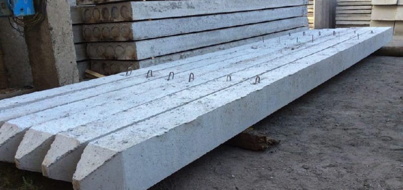Фундамент на забивных ЖБ сваях