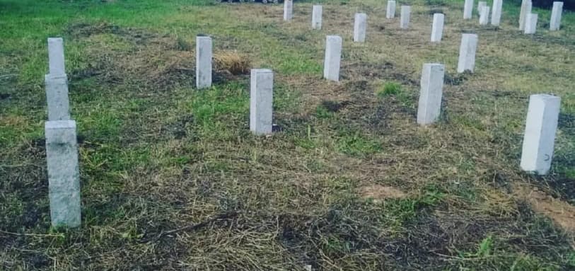 Фундамент на забивных ЖБ сваях