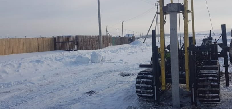Фундамент на забивных ЖБ сваях